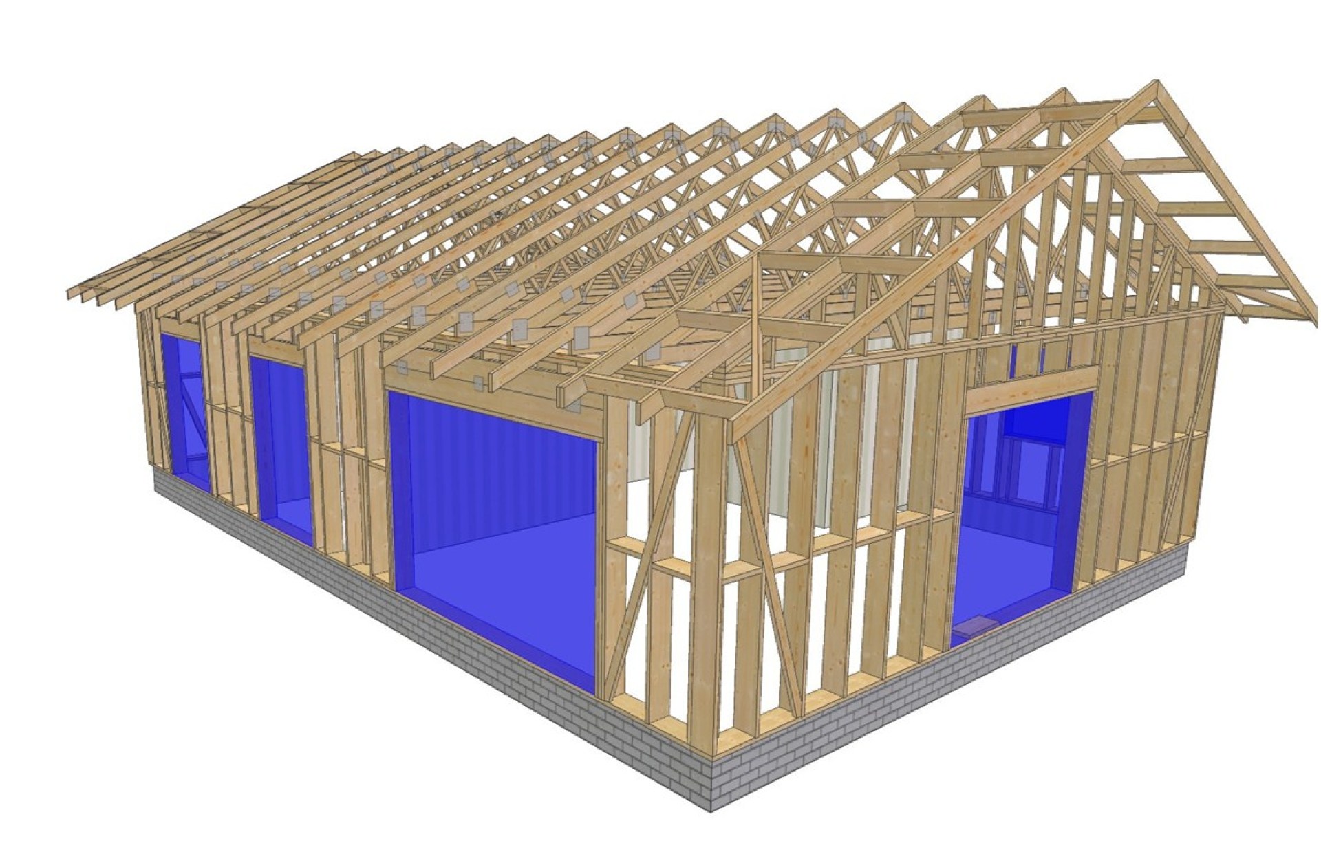 karkaso tipo namas 130m2 santvarine sistema